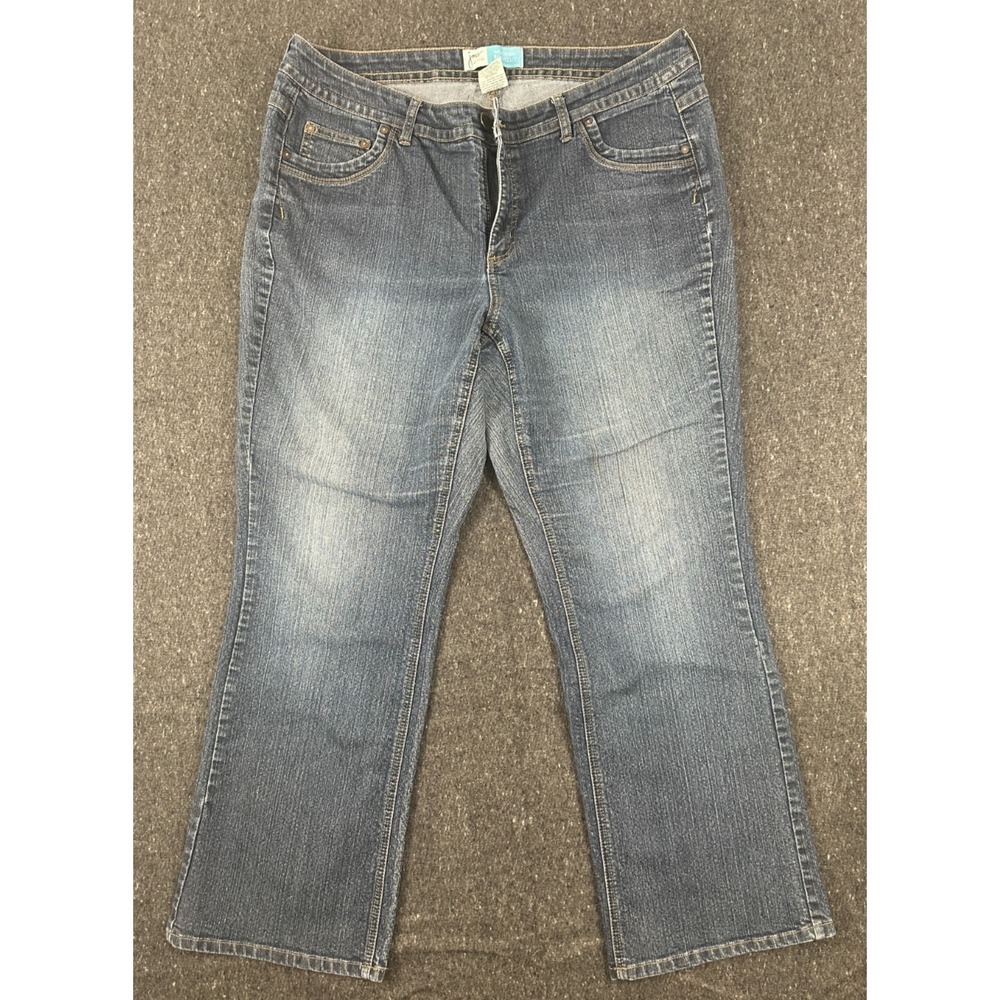 Just My Size JMS Modern Bootcut Jeans Women's medium Wash Blue Denim Size 20W